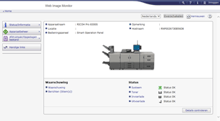 Afbeelding internetbrowserscherm