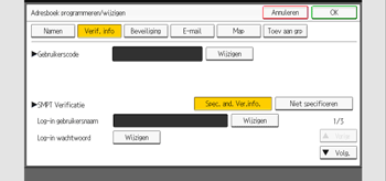 Afbeelding van bedieningspaneel