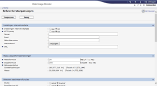 Afbeelding internetbrowserscherm