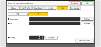 Afbeelding van bedieningspaneel