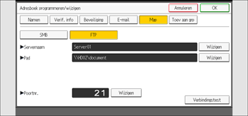 Afbeelding van bedieningspaneel