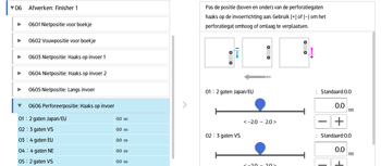 Afbeelding van bedieningspaneel