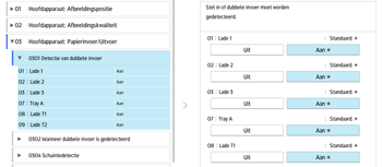 Afbeelding van bedieningspaneel