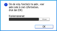 Afbeelding van bedieningspaneel