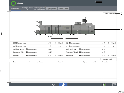 Afbeelding scherm apparaatbeheer