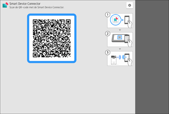 Afbeelding van bedieningspaneel