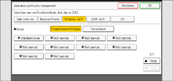 Afbeelding van bedieningspaneel