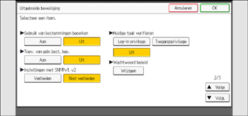 Afbeelding van bedieningspaneel