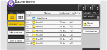 Afbeelding van bedieningspaneel