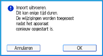 Afbeelding van bedieningspaneel