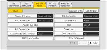Afbeelding van bedieningspaneel