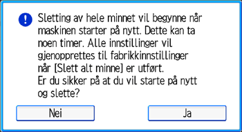 Illustrasjon av betjeningspanelet