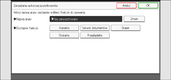 Ilustracja ekranu panela operacyjnego