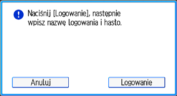 Ilustracja ekranu panela operacyjnego