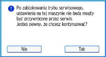 Ilustracja ekranu panela operacyjnego