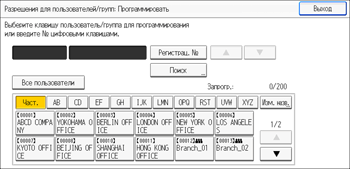 Иллюстрация экрана панели управления