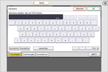 Иллюстрация экрана панели управления
