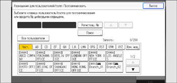 Иллюстрация экрана панели управления