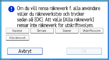Bild på användarpanelens skärm