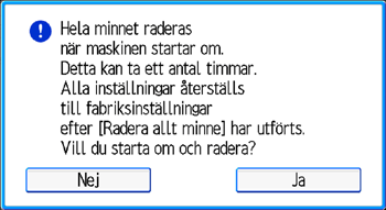 Bild på användarpanelens skärm