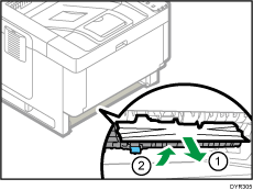 Ilustração da impressora