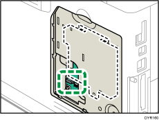 Illustration af harddisk-montering