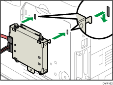 Illustration af harddisk-montering