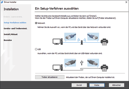 Abbildung für Treiberinstallation