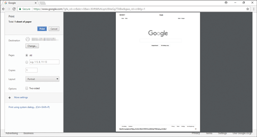 Abbildung Computerbildschirm