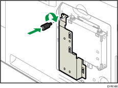 Abbildung Anbringen der Festplatte