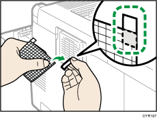 Иллюстрация пылезащитного фильтра