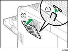 Иллюстрация крышки фильтра