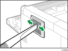 Иллюстрация вентиляционного отверстия