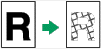 Illustration of moire pattern image