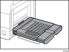 Bypass tray illustration