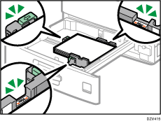Paper tray illustration