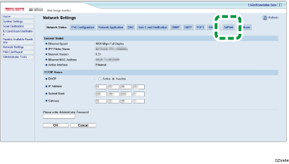 Application screen illustration