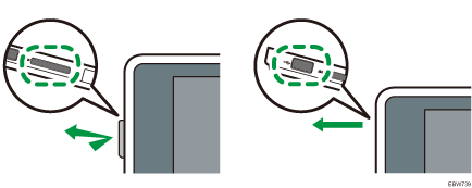 Control panel illustration numbered callout illustration