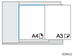 Illustration of placing originals