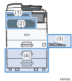 Main unit numbered callout illustration