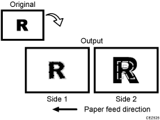 Illustration of image scaling error