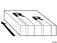 Illustration of scratched images and stained paper edges