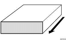 Illustration of paper edges are soiled
