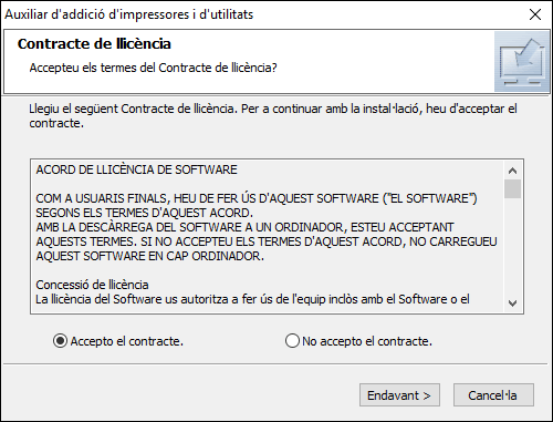 Il·lustració de pantalla de driver
