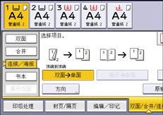操作面板画面插图