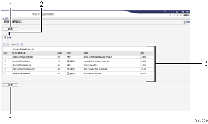 已编号的网页浏览器画面插图