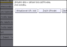 Ilustrace ovládacího panelu