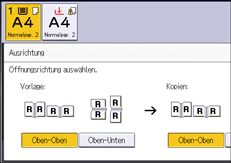 Abbildung Bedienfeld-Display