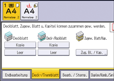 Abbildung Bedienfeld-Display