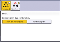 Abbildung Bedienfeld-Display